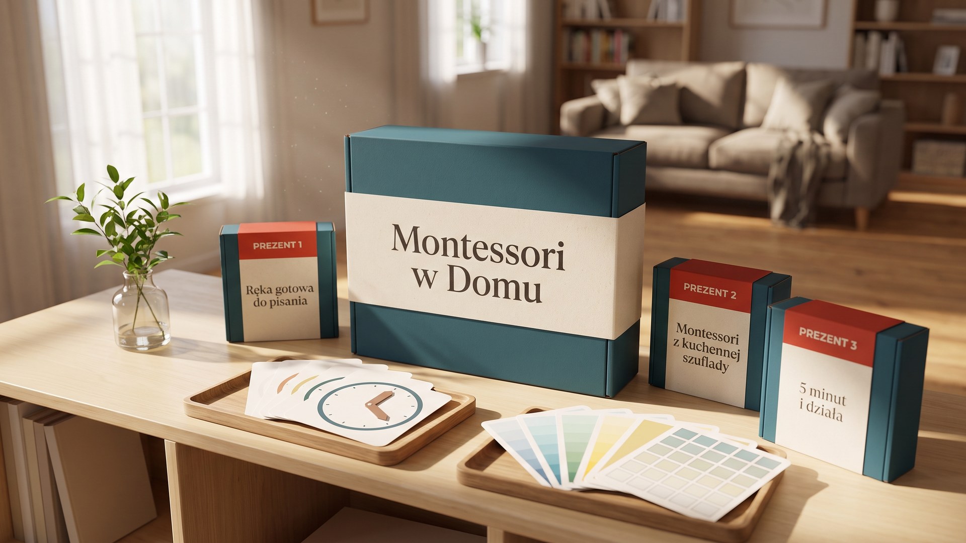Montessori w Domu – pakiet z trzema prezentami